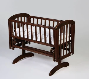 TROLL Anna Glider Crib Kołyska walnut