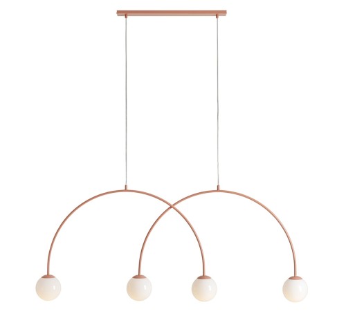 LAMPA WISZĄCA UNA 4 CORAL L