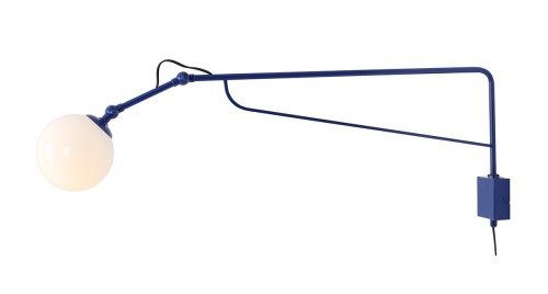 KINKIET SOHO GLASS DUŻY COBALT