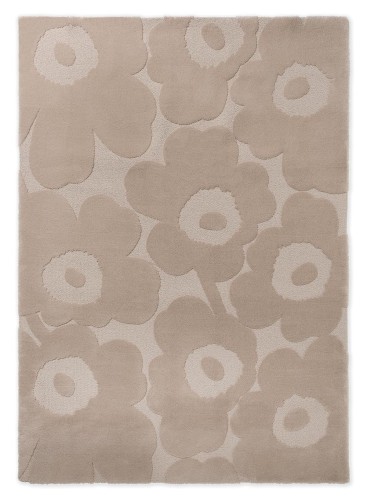 Dywan dziecięcy Marimekko Unikko Light Beige - beżowe kwiaty