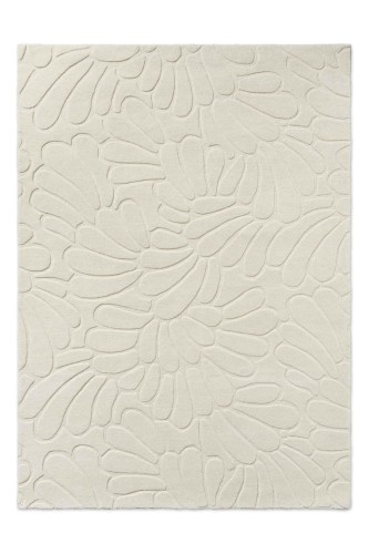 Dywan dziecięcy 3D Laura Ashley Coleby Petals Ivory Cream - płatki kwiatów