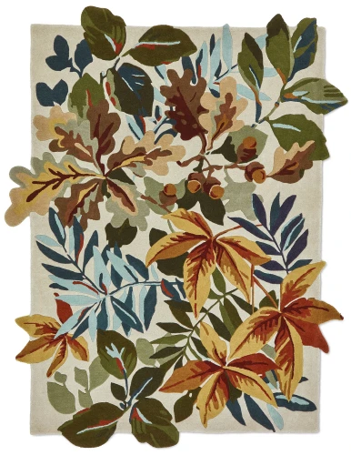 Kolorowy dywan dziecięcy Sanderson Robin's Wood Russet Brown