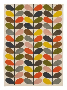 Kolorowy dywan w liście Orla Kiely Classic Multi Stem