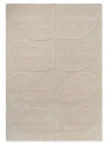 Beżowy dywan płatki kwiatu Orla Kiely Solid Stem Ecru