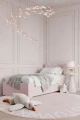 łóżko z wysuwaną szufladą double bed teddy mis rozowe aranzacja pokoj dziecka.jpg