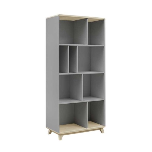 Regał wysoki Minimondo szary