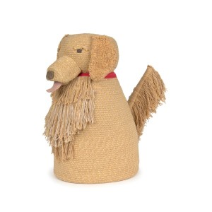 Pies Luna Golden Retriever - Kosz do przechowywania i Zabawy Wouf Wouf, Lorena Canals