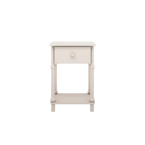 Wood Luck szafka nocna biała Babushka  