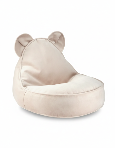 Wigiwama Dziecięca pufa Bear Dusty Beige