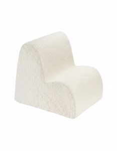 Wigiwama Dziecięcy fotel Cloud Cream White