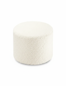 Wigiwama Dziecięca pufa Cream White