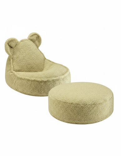 Wigiwama Dziecięcy zestaw wypoczynkowy Bear Matcha