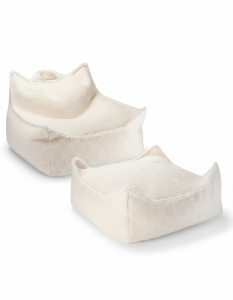 Wigiwama Dziecięcy zestaw wypoczynkowy Cream White