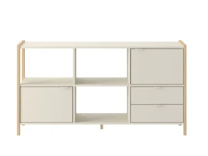 Bellamy Regał Versa LOW Regał Latte