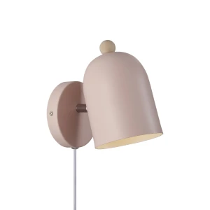 Kinkiet ścienny Gaston - różowy