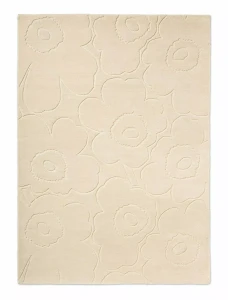 Dywan Wełniany - Piirto Unikko Natural White