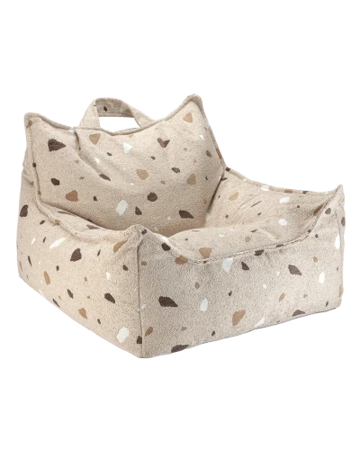 Pufa dziecięca Terrazzo Sand