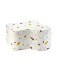 Pufa dziecięca Terrazzo Marble Cloud