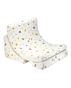 Fotel dziecięcy Terrazzo Marble Moon