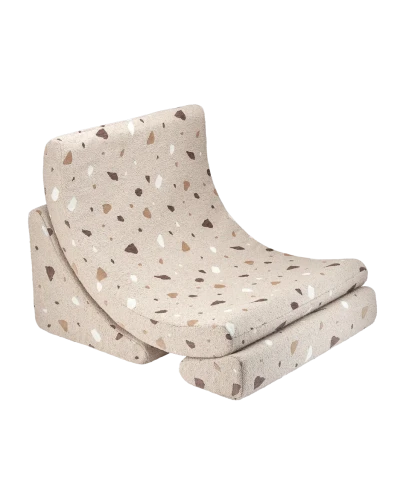 Fotel dziecięcy Terrazzo Sand Moon