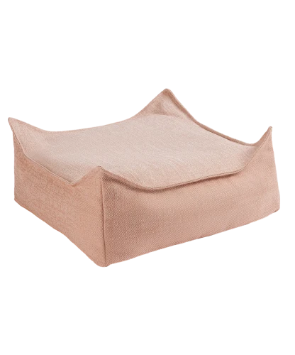 Kwadratowy podnóżek dziecięcy Seashell Outdoor